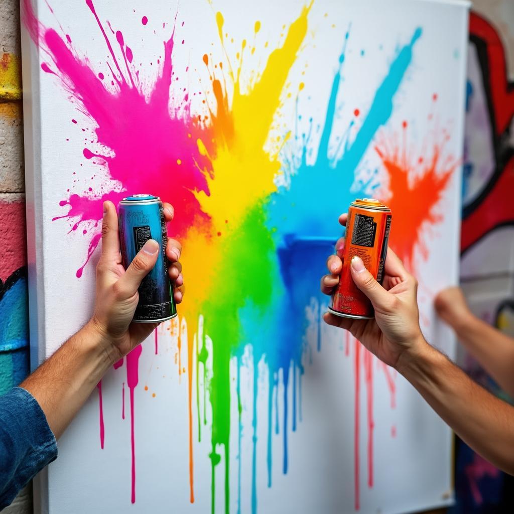 Spray paint workshop